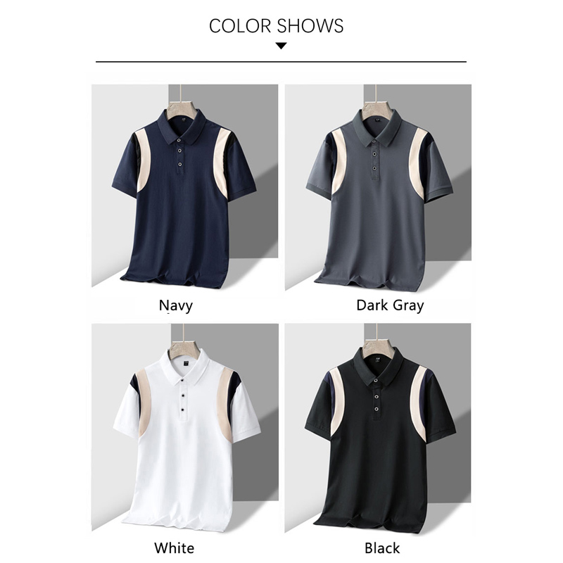 TFETTERS 2026 ゴルフウェア男性夏ポロシャツ男性 - Men'S Polo Formal Wear のレビューと価格