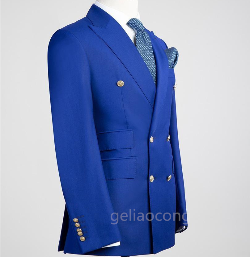XS-6XL ウェディングメンズスーツブレザー新郎ビジネスグ - Men Formal Wear With Coat のレビューと価格