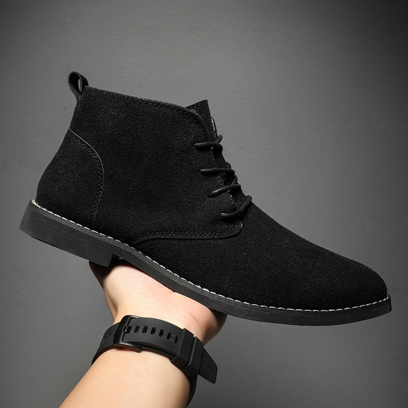 英国風ブラウンチェルシーブーツ メンズ ハイカットドレスシュ - Men Formal Wear With Boots のレビューと価格