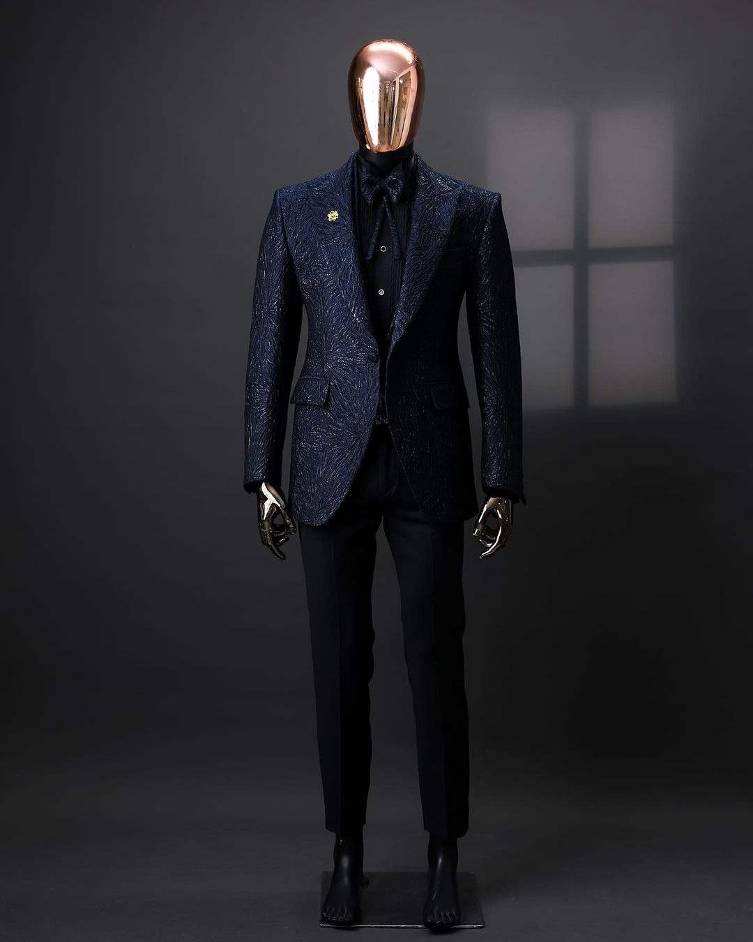 ファッション結婚式の男性スーツプロムパーティースーツ 3 ピ - Men Formal Wear With Coat のレビューと価格