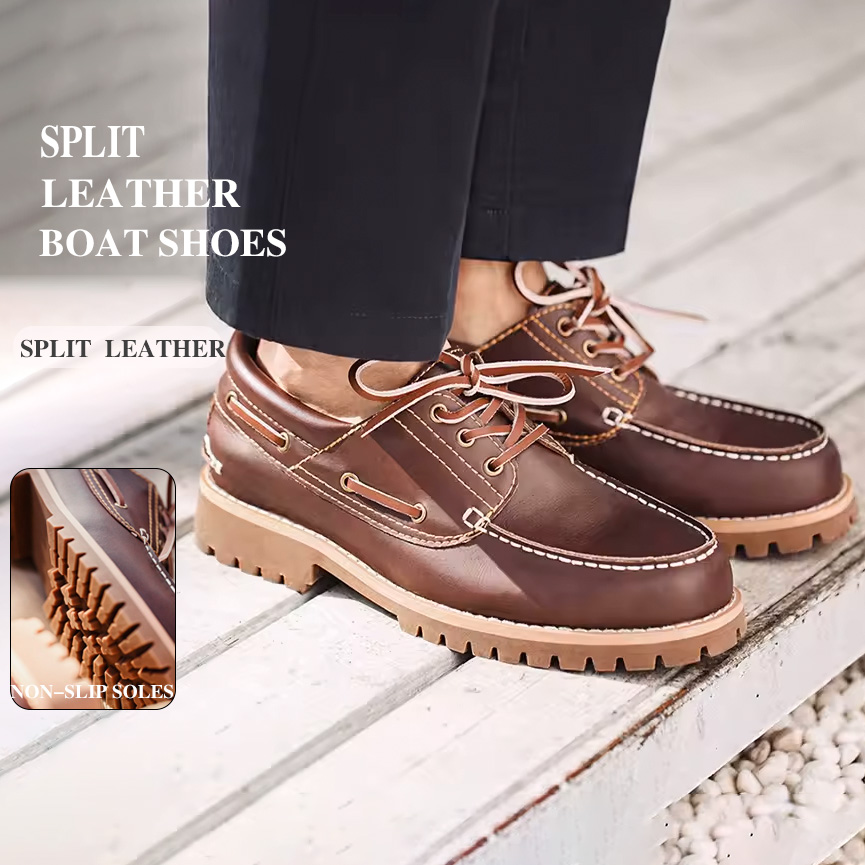 マデン メンズ ヴィンテージ ボートシューズ レースアップ  - Men Formal Wear With Boots のレビューと価格