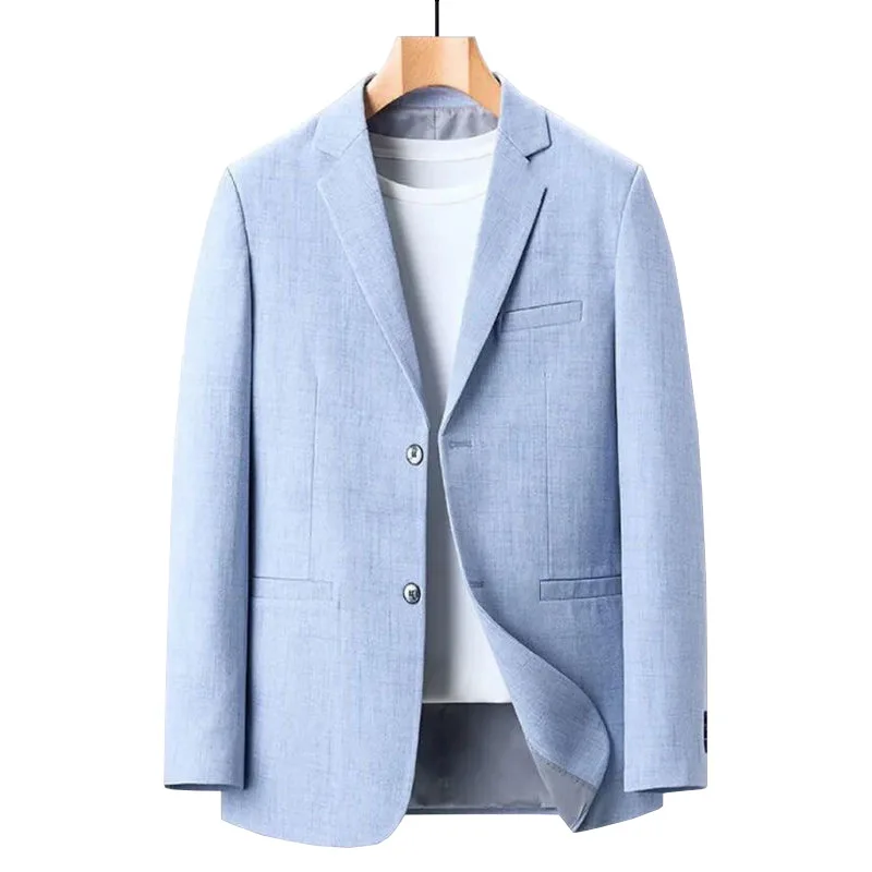 メンズカジュアルウェア,ジャケット,ジャケット,無地,スリム - Men Formal Wear With Coat のレビューと価格