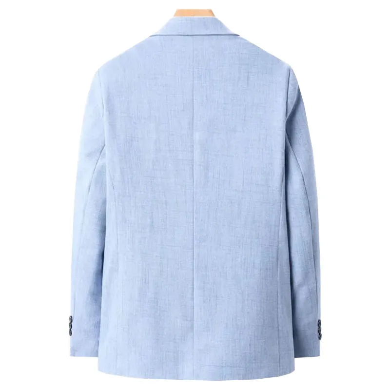 メンズカジュアルウェア,ジャケット,ジャケット,無地,スリム - Men Formal Wear With Coat のレビューと価格
