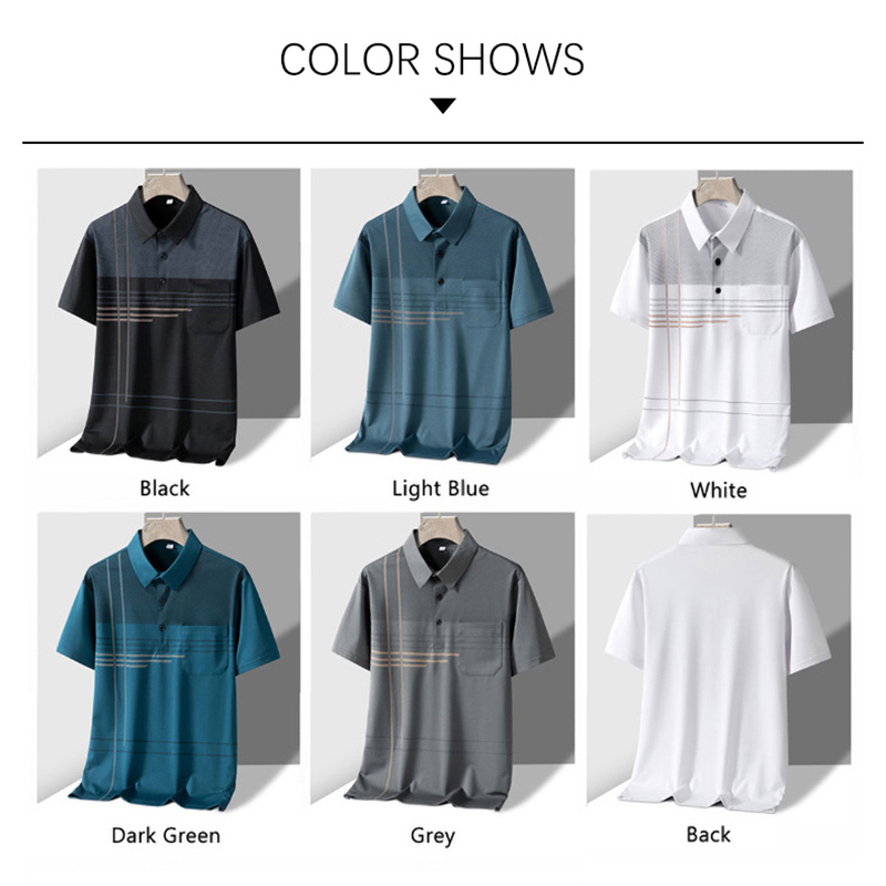 2026 新しい夏ゴルフウェアポロシャツ男性用通気性フロント - Men'S Polo Formal Wear のレビューと価格
