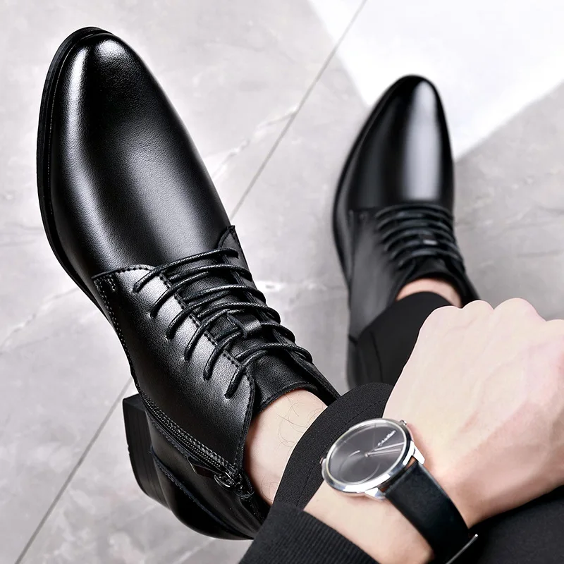 メンズカジュアルビジネスオフィスフォーマルドレスチェルシーブ - Men Formal Wear With Boots のレビューと価格