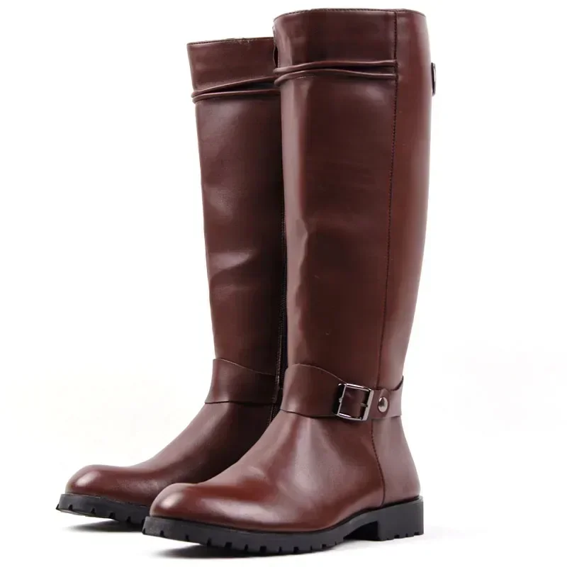 プラスサイズ 37-46 最高品質のパンクスタイルゴシックニ - Men Formal Wear With Boots のレビューと価格