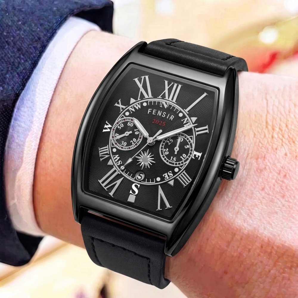 バレル型クォーツムーブメントを搭載した高級メンズウォッチ、ヴ - Men'S Vintage Formal Wear のレビューと価格