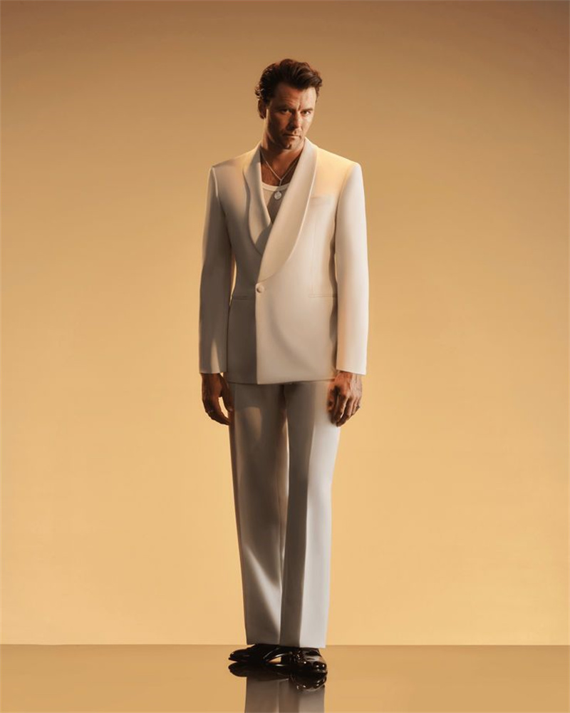 フォーマル男性スーツ 2 ピースブレザー + パンツビジネス - Men Formal Wear With Coat のレビューと価格